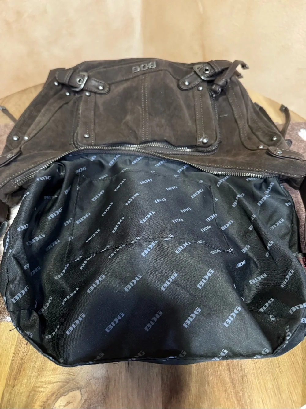 BDG Darya Faux Leather Crossbody Bag
